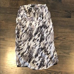 Theory silk tank top, size P.